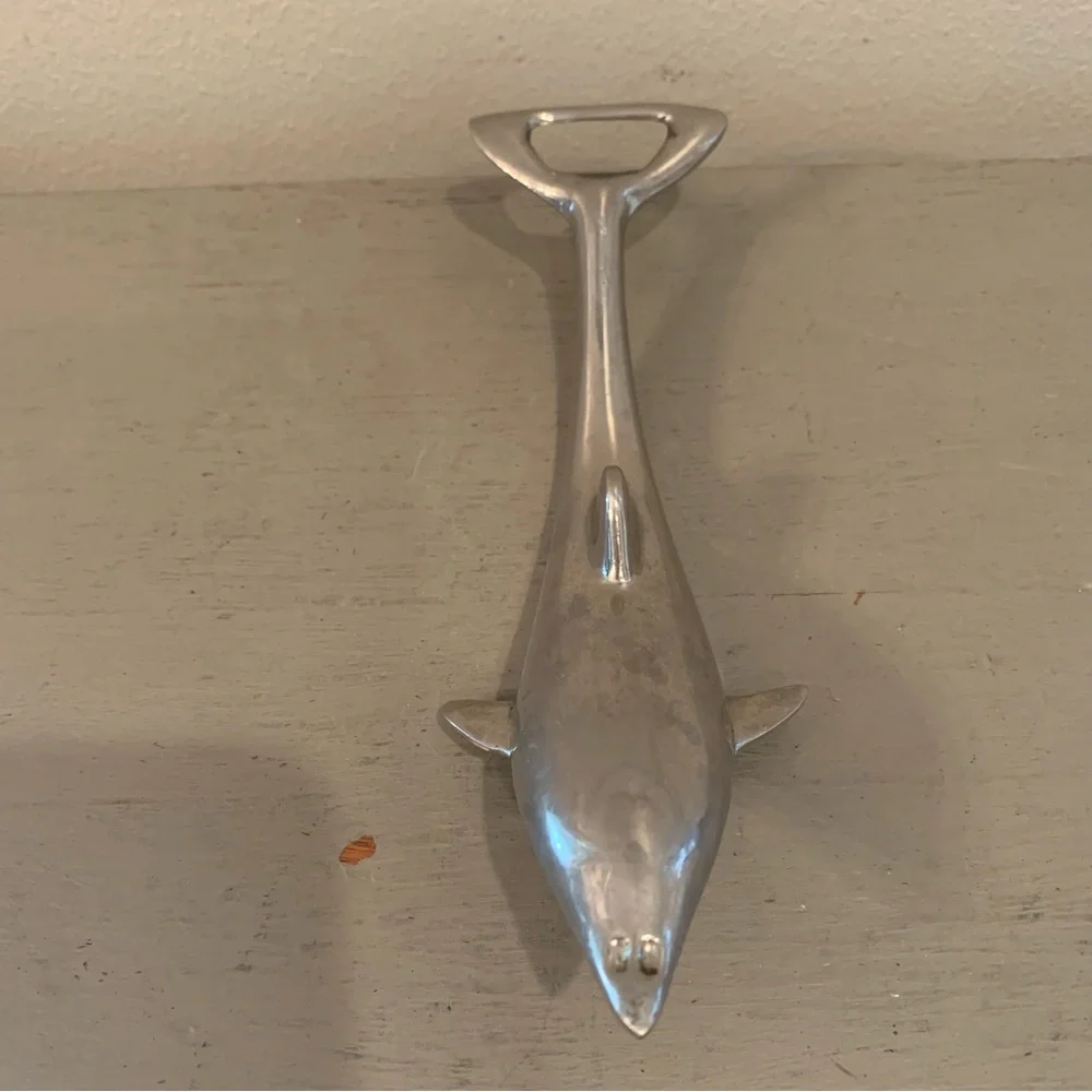 Vintage Metal Dolphin Bottle Opener